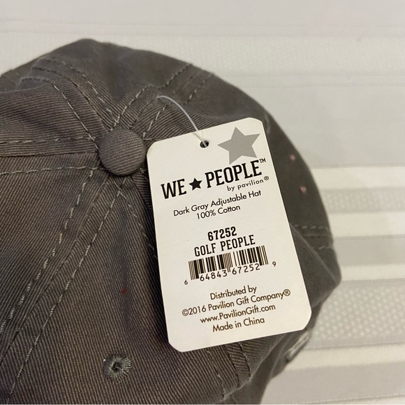 GOLF PEOPLE Grey Adjustable Cap - New with tags! - Picture 4 of 7